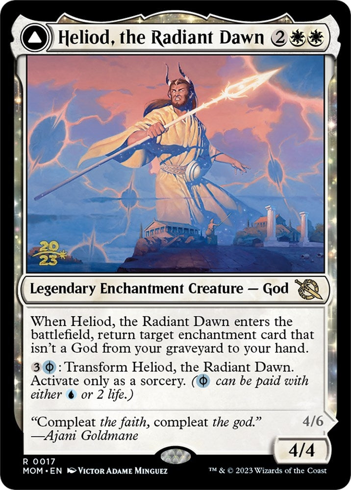 Image for Heliod, the Radiant Dawn (17) (Prerelease Cards) - Magic: The Gathering