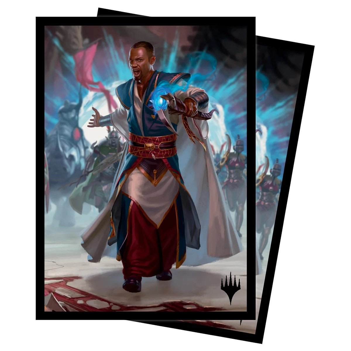 Image for March of the Machine Teferi Akosa of Zhalfir Standard Deck Protector sleeves for Magic (100-pack) - Card Sleeves