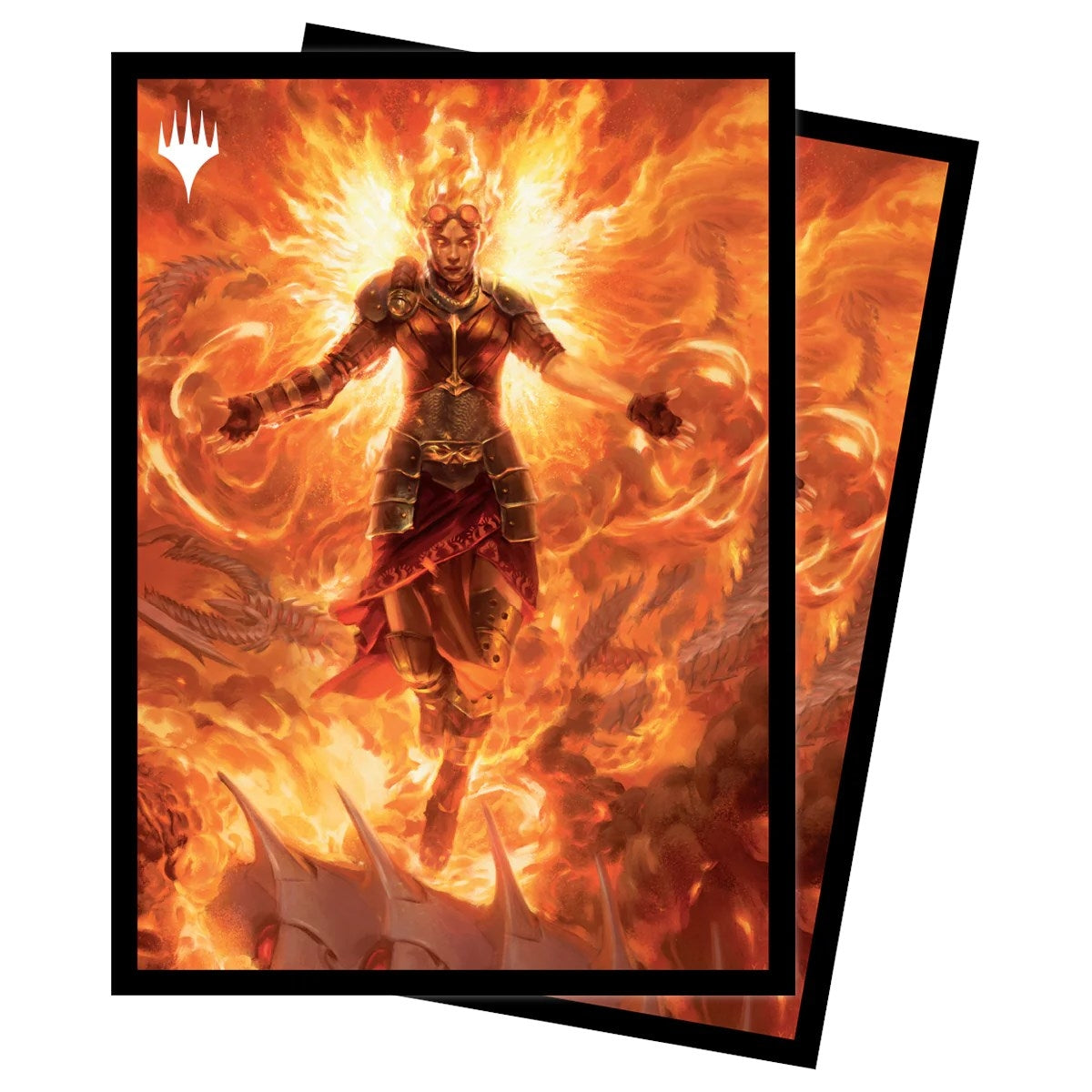 Image for March of the Machine Chandra, Hope's Beacon Standard Deck Protector sleeves for Magic (100-pack) - Card Sleeves