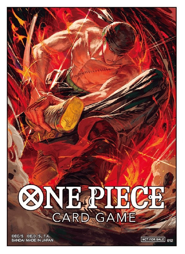 Image for One Piece Card Game Official Sleeves - Zoro (10-Pack) - Card Sleeves