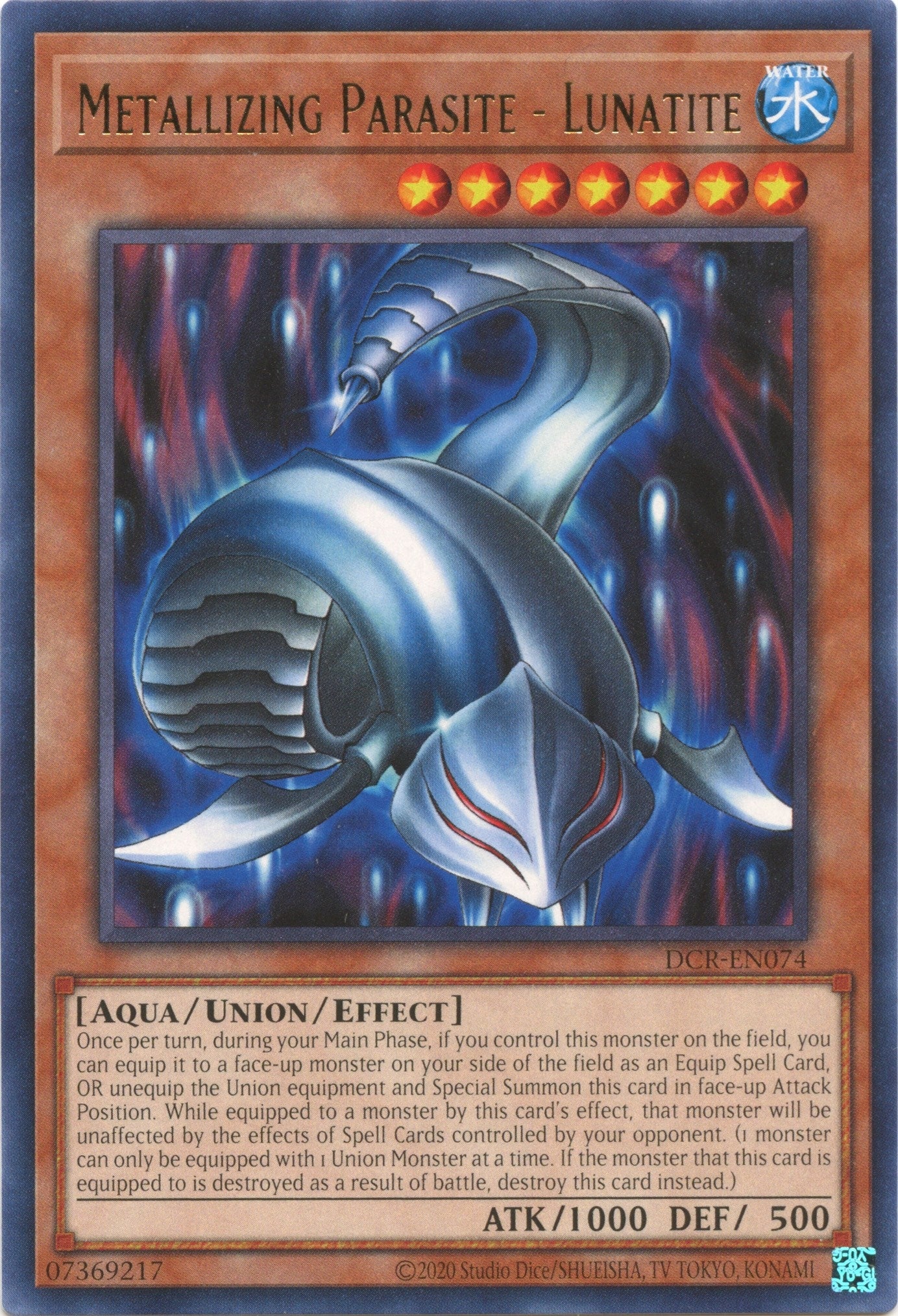 Image for Metallizing Parasite - Lunatite (DCR-EN074) (Dark Crisis (25th Anniversary Edition)) - YuGiOh