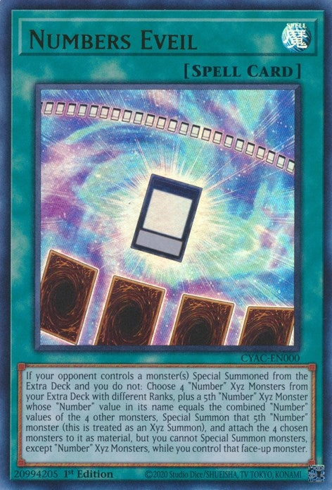 Image for Numbers Eveil (CYAC-EN000) (CYAC) - YuGiOh