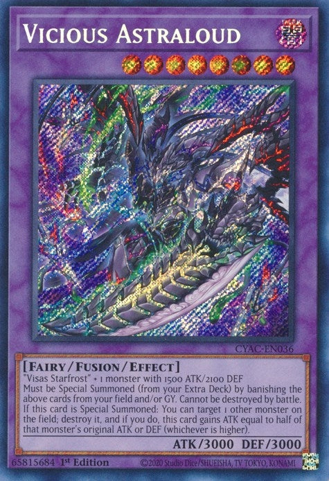 Image for Vicious Astraloud (CYAC-EN036) (CYAC) - YuGiOh