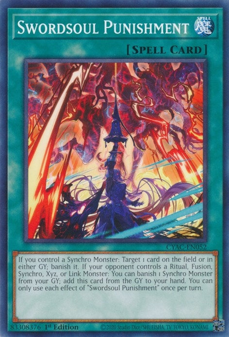 Image for Swordsoul Punishment (CYAC-EN052) (CYAC) - YuGiOh
