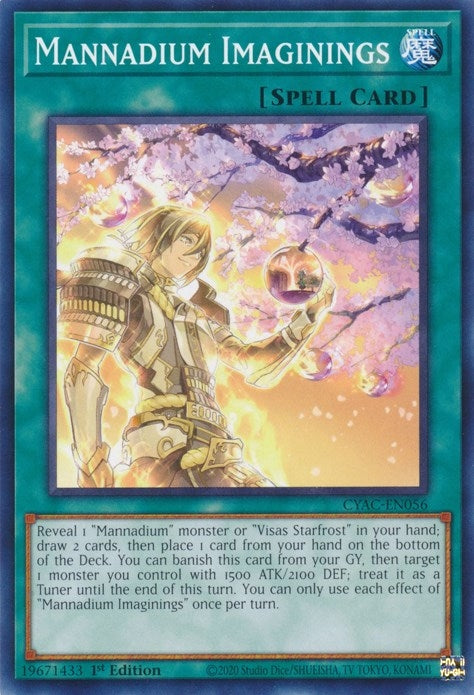 Image for Mannadium Imaginings (CYAC-EN056) (CYAC) - YuGiOh