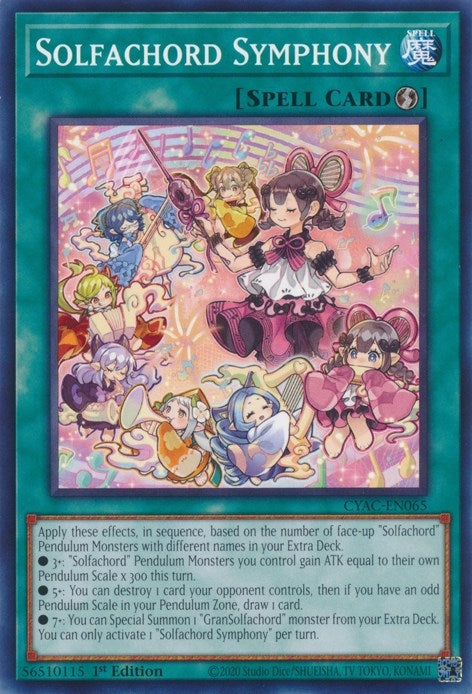 Image for Solfachord Symphony (CYAC-EN065) (CYAC) - YuGiOh