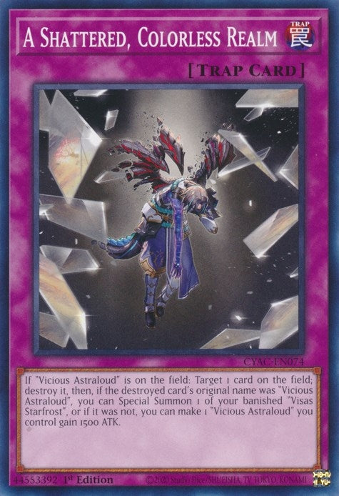 Image for A Shattered, Colorless Realm (CYAC-EN074) (CYAC) - YuGiOh