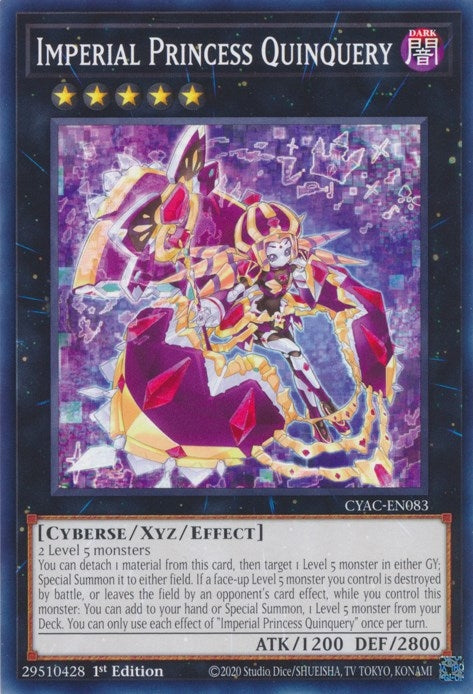 Image for Imperial Princess Quinquery (CYAC-EN083) (CYAC) - YuGiOh