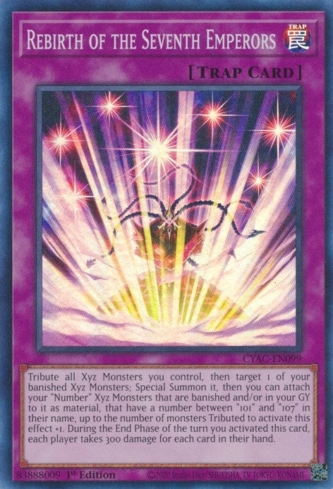 Image for Rebirth of the Seventh Emperors (CYAC-EN099) (CYAC) - YuGiOh