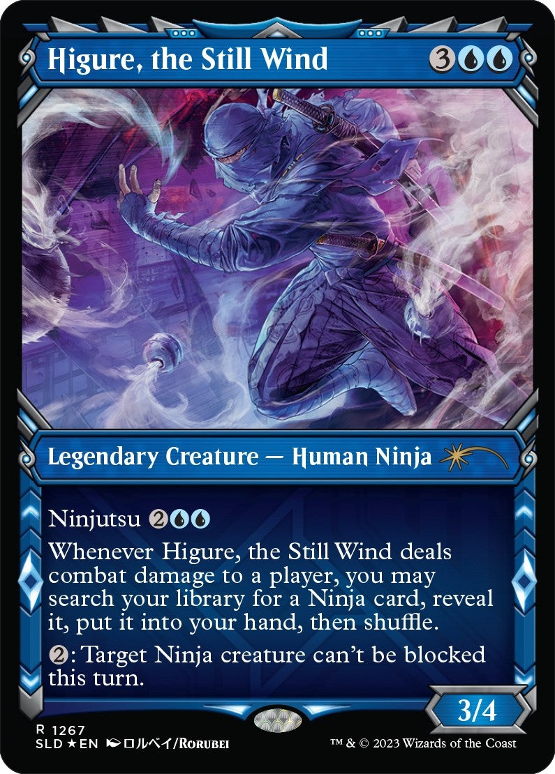 Image for Higure, the Still Wind (Halo Foil) (1267) (Secret Lair Drop Series) - Magic: The Gathering