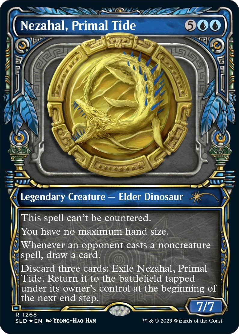 Image for Nezahal, Primal Tide (Halo Foil) (1268) (Secret Lair Drop Series) - Magic: The Gathering