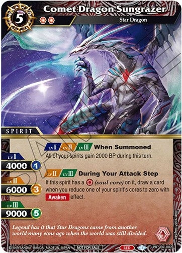 Image for Comet Dragon Sungrazer (PR-002) (Battle Spirits Saga Promo Cards) - Battle Spirits Saga