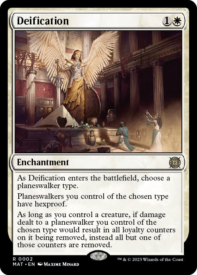 Image for Deification (2) (March of the Machine: The Aftermath) - Magic: The Gathering