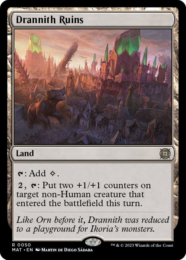 Image for Drannith Ruins (50) (March of the Machine: The Aftermath) - Magic: The Gathering