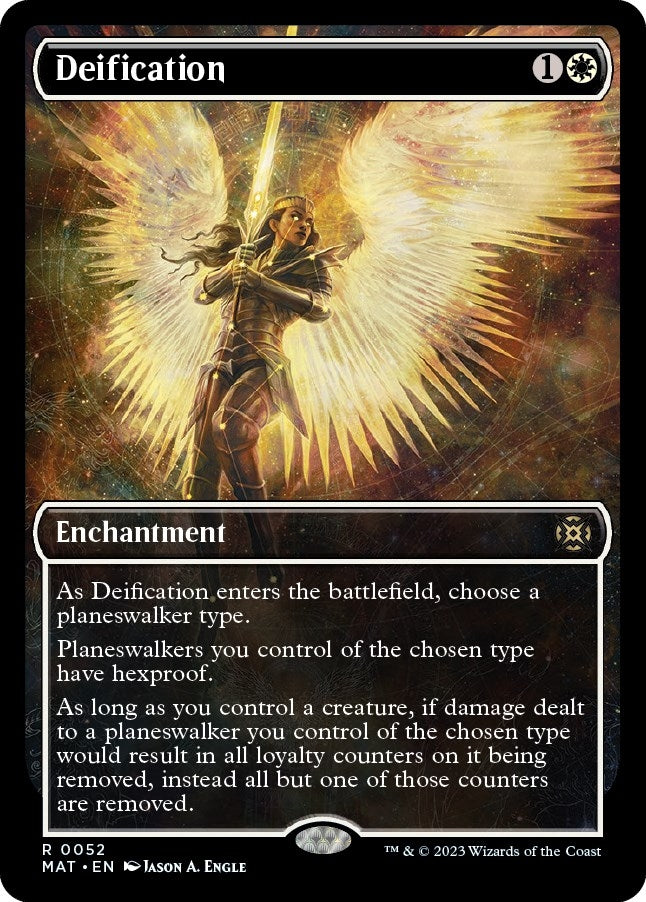 Image for Deification (Showcase) (52) (March of the Machine: The Aftermath) - Magic: The Gathering