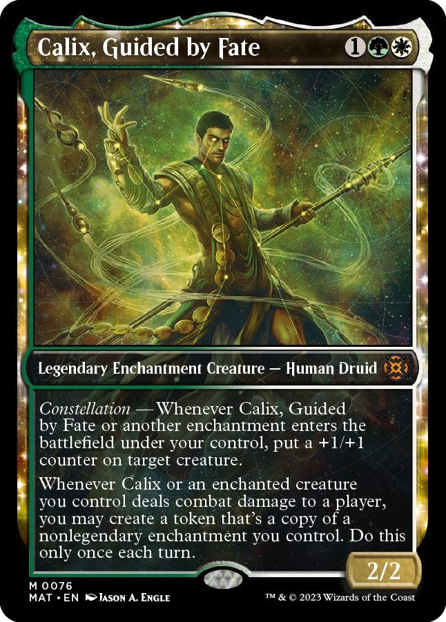 Image for Calix, Guided by Fate (Showcase) (76) (March of the Machine: The Aftermath) - Magic: The Gathering