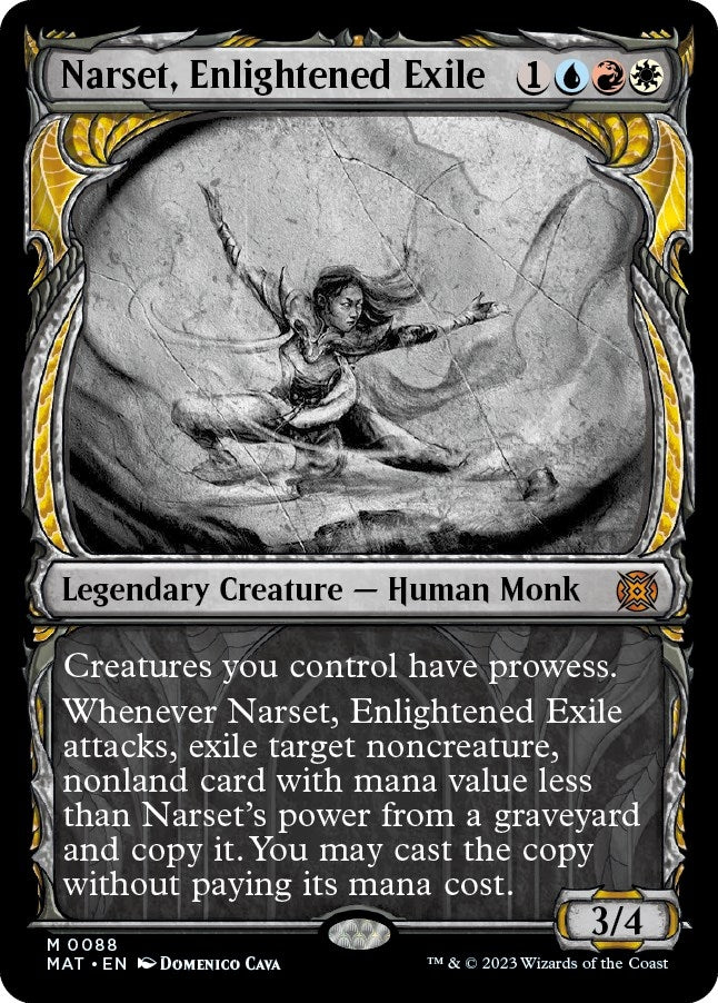 Image for Narset, Enlightened Exile (Showcase) (88) (March of the Machine: The Aftermath) - Magic: The Gathering