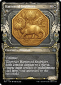 Image for Harnessed Snubhorn (Halo Foil) (188) (March of the Machine: The Aftermath) - Magic: The Gathering