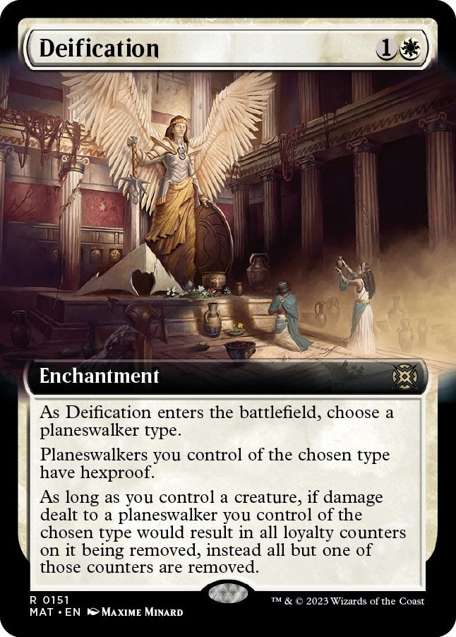 Image for Deification (Extended Art) (151) (March of the Machine: The Aftermath) - Magic: The Gathering