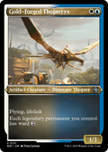 Image for Gold-Forged Thopteryx (Foil Etched) (131) (March of the Machine: The Aftermath) - Magic: The Gathering