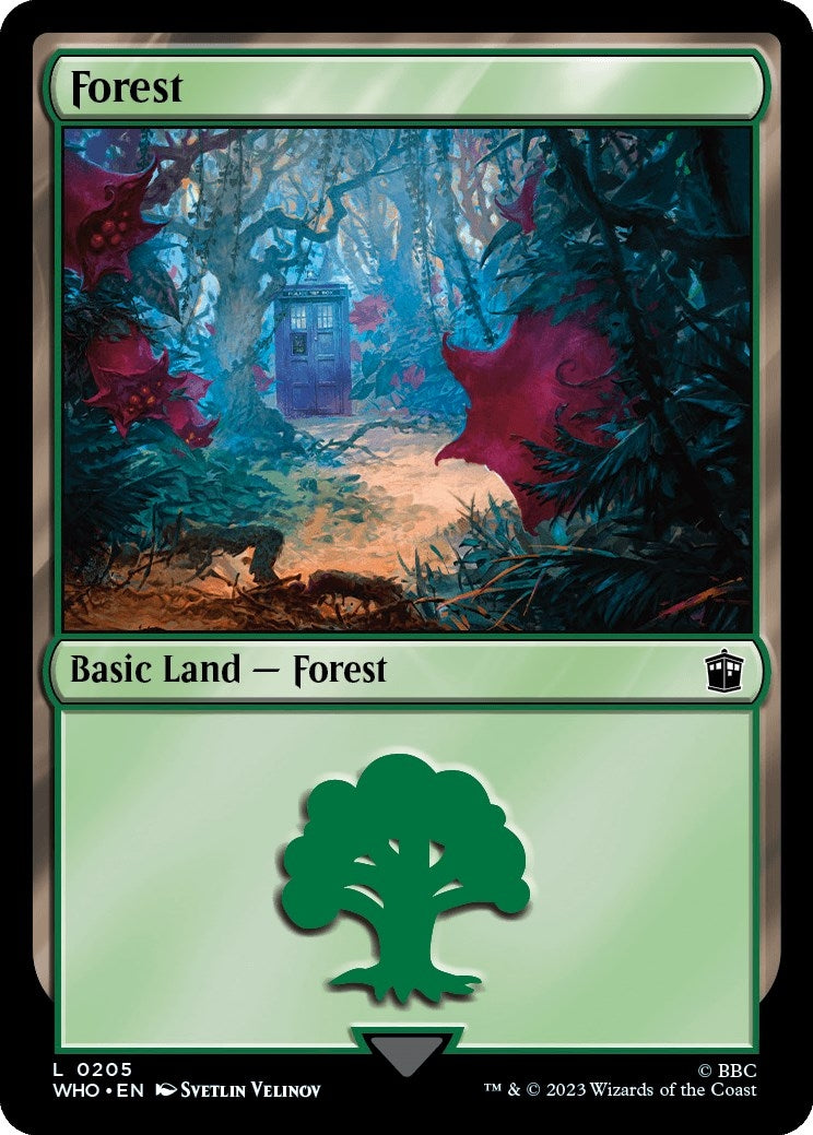 Image for Forest (0205) (205) (Universes Beyond: Doctor Who) - Magic: The Gathering