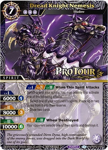 Image for Dread Knight Nemesis (X Rare Special Pack Vol. 1) (BSS01-038) (Battle Spirits Saga Promo Cards) - Battle Spirits Saga