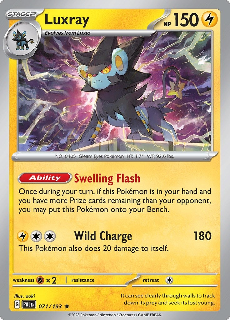Image for Luxray (071/193) (PAL) - Pokemon