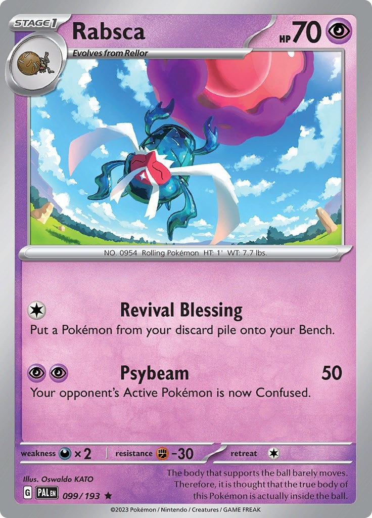 Image for Rabsca (099/193) (PAL) - Pokemon
