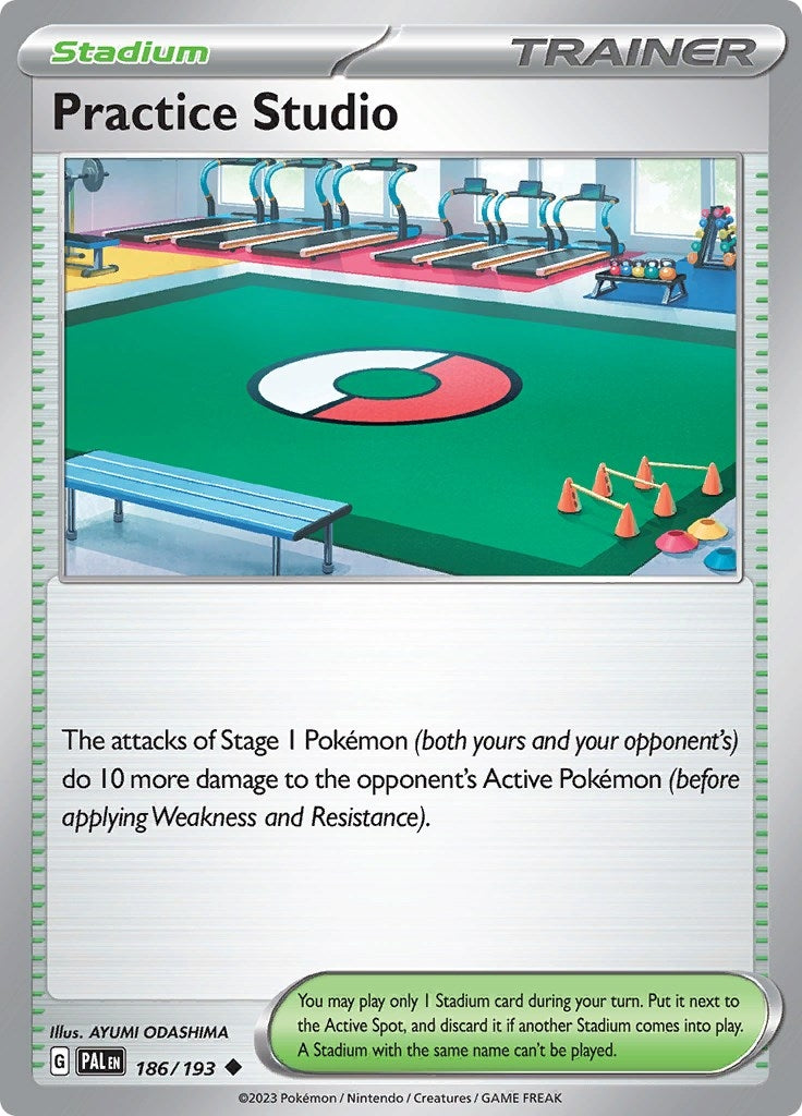 Image for Practice Studio (186/193) (PAL) - Pokemon