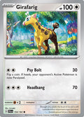 Image for Girafarig (154/193) (PAL) - Pokemon