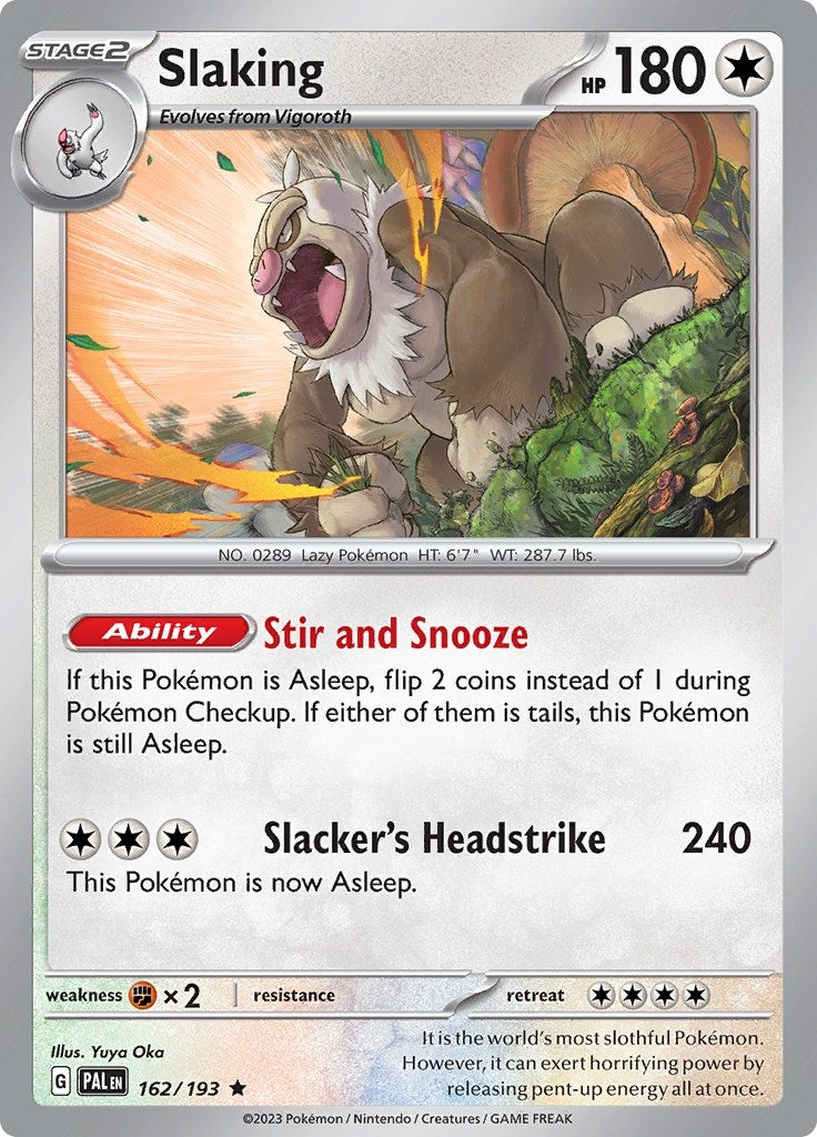 Image for Slaking (162/193) (PAL) - Pokemon