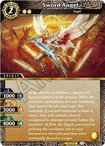 Image for Sword Angel (Championship Pack 2023 Vol. 1) (ST01-006) (Battle Spirits Saga Promo Cards) - Battle Spirits Saga