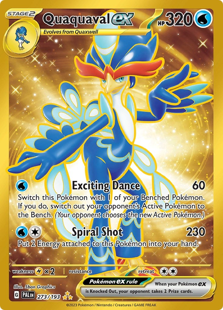 Image for Quaquaval ex (273/193) (PAL) - Pokemon