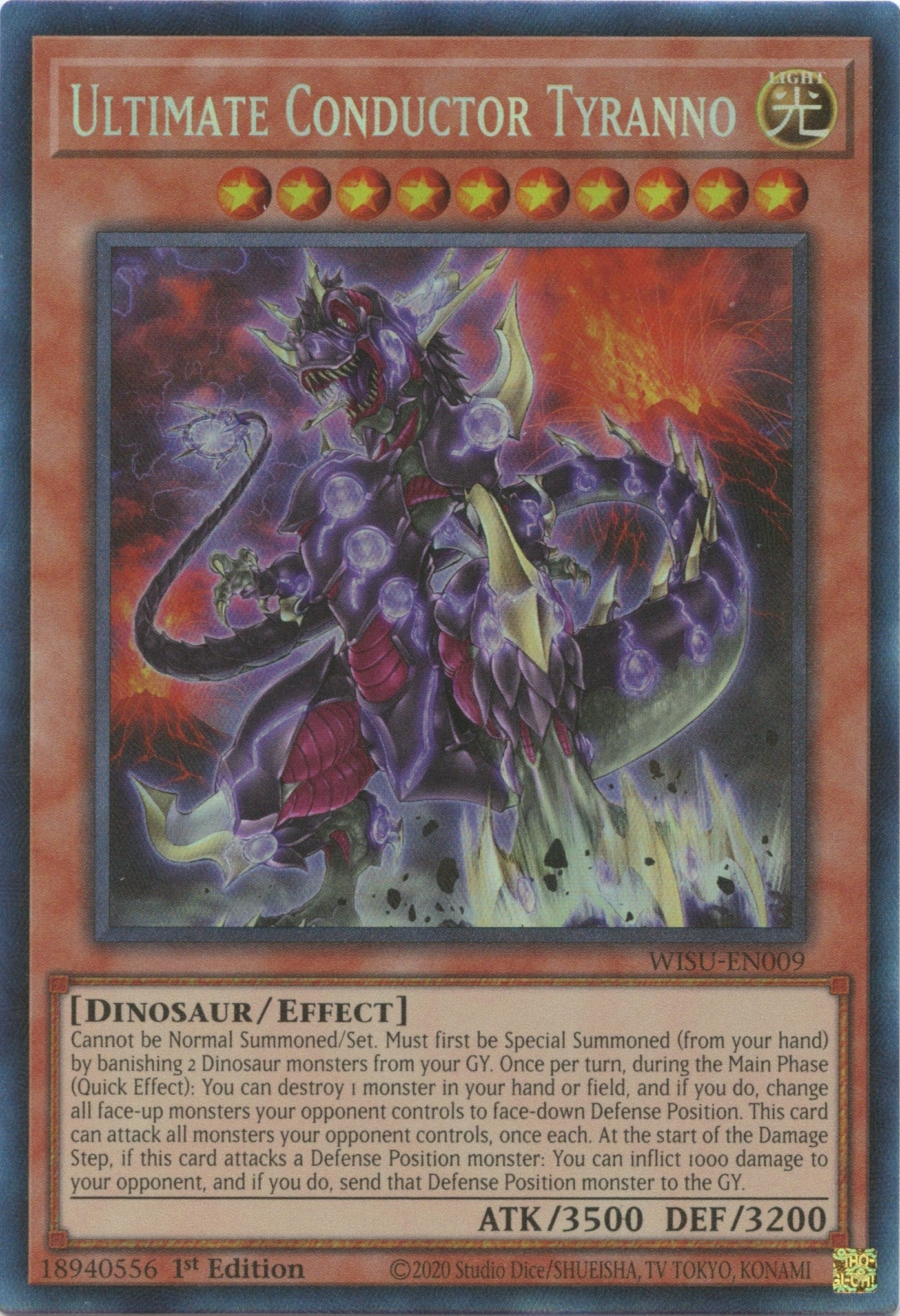 Ultimate Conductor Tyranno (CR) (WISU-EN009) (WISU)