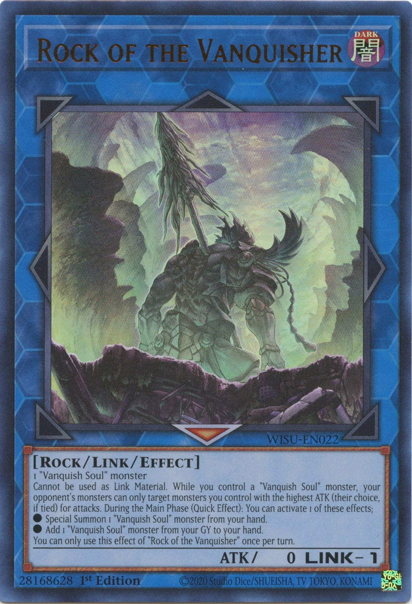 Image for Rock of the Vanquisher (WISU-EN022) (WISU) - YuGiOh
