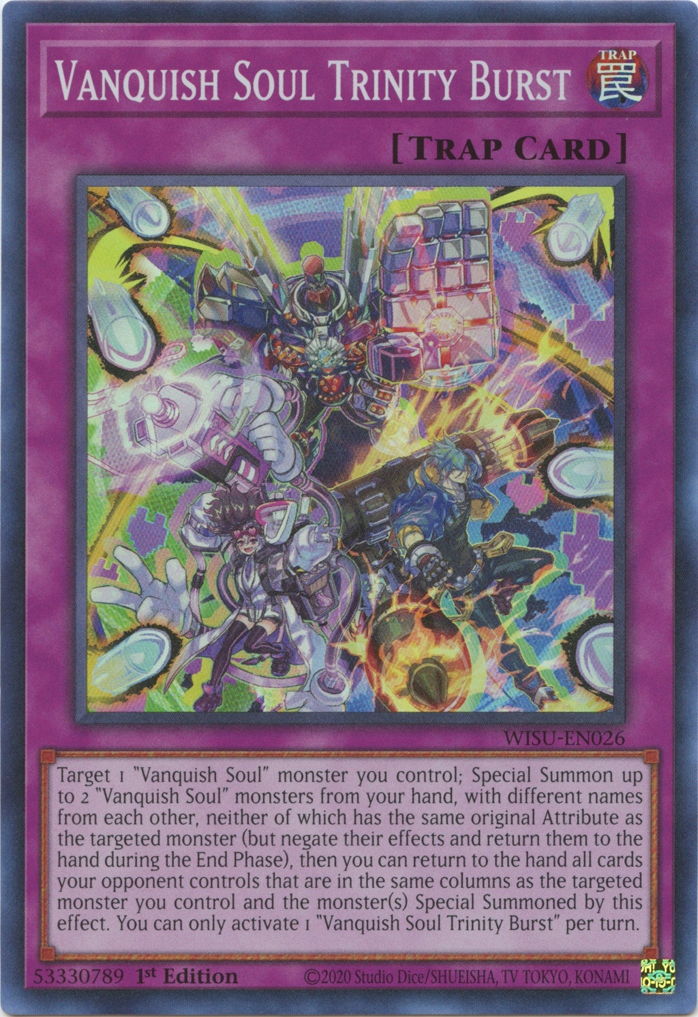 Image for Vanquish Soul Trinity Burst (WISU-EN026) (WISU) - YuGiOh
