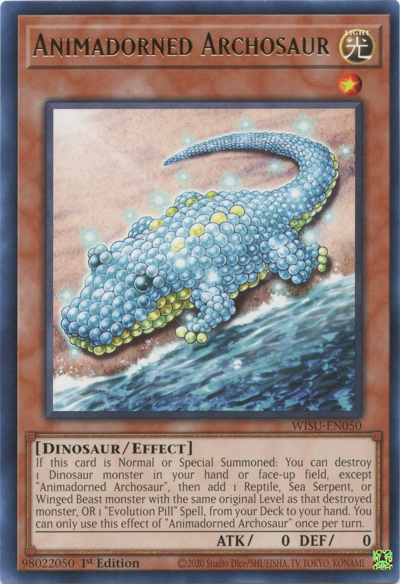 Image for Animadorned Archosaur (WISU-EN050) (WISU) - YuGiOh