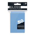 Image for PRO-Gloss Standard Deck Protectors - Light Blue (50-Pack) - Card Sleeves