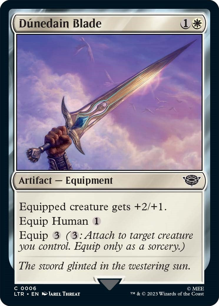 Image for Dunedain Blade (6) (Universes Beyond: The Lord of the Rings: Tales of Middle-earth) - Magic: The Gathering