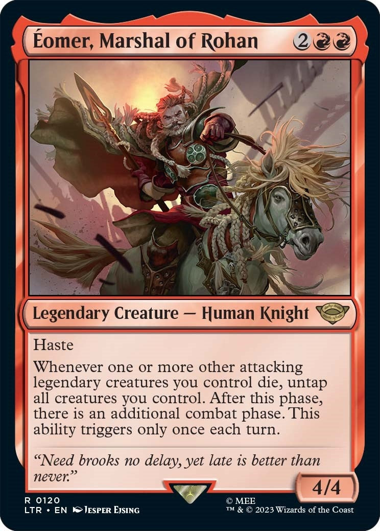 Image for Eomer, Marshal of Rohan (120) (Universes Beyond: The Lord of the Rings: Tales of Middle-earth) - Magic: The Gathering