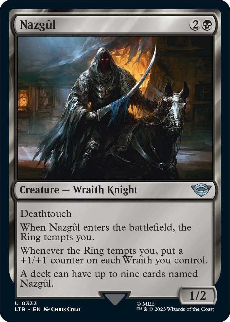 Nazgul (0333) (333) (Universes Beyond: The Lord of the Rings: Tales of Middle-earth)