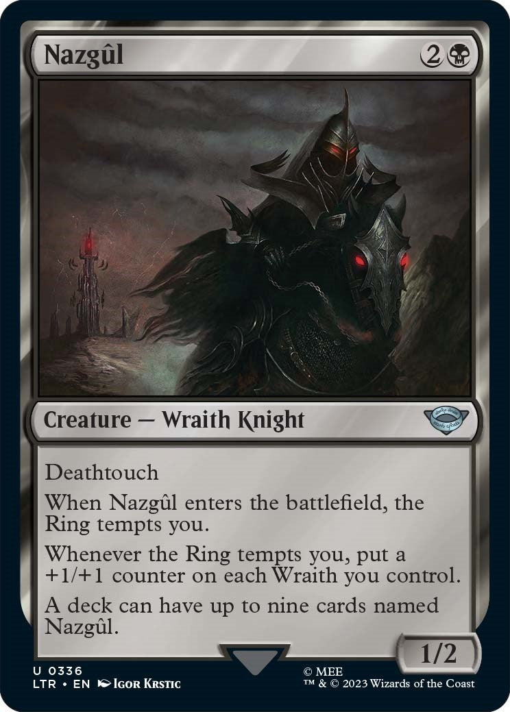 Image for Nazgul (0336) (336) (Universes Beyond: The Lord of the Rings: Tales of Middle-earth) - Magic: The Gathering