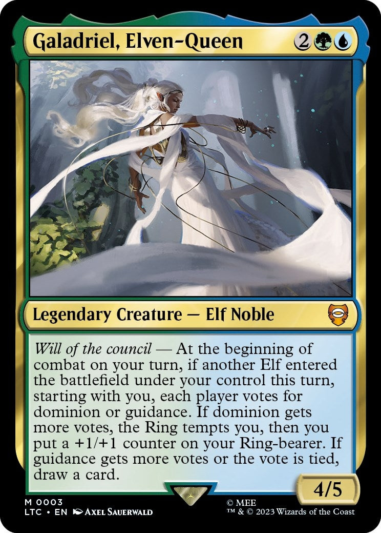 Image for Galadriel, Elven-Queen (3) (The Lord of the Rings: Tales of Middle-earth) - Magic: The Gathering