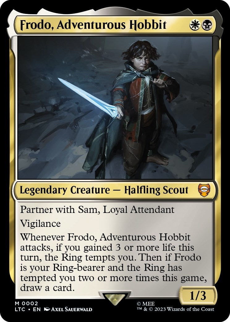 Image for Frodo, Adventurous Hobbit (2) (The Lord of the Rings: Tales of Middle-earth) - Magic: The Gathering