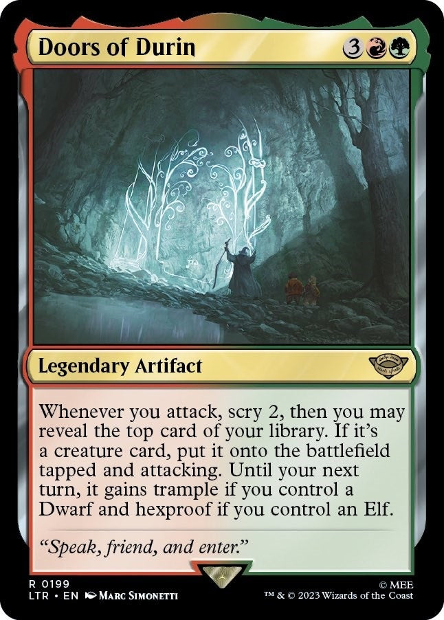 Image for Doors of Durin (199) (Universes Beyond: The Lord of the Rings: Tales of Middle-earth) - Magic: The Gathering