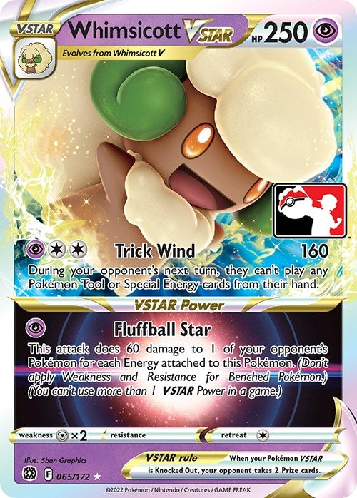 Image for Whimsicott VSTAR (065/172) - Pokemon