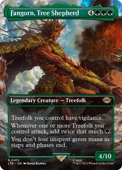 Image for Fangorn, Tree Shepherd (Borderless) (415) (Universes Beyond: The Lord of the Rings: Tales of Middle-earth) - Magic: The Gathering