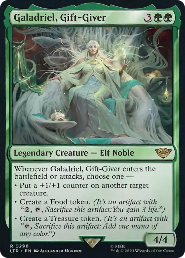 Image for Galadriel, Gift-Giver (296) (Universes Beyond: The Lord of the Rings: Tales of Middle-earth) - Magic: The Gathering