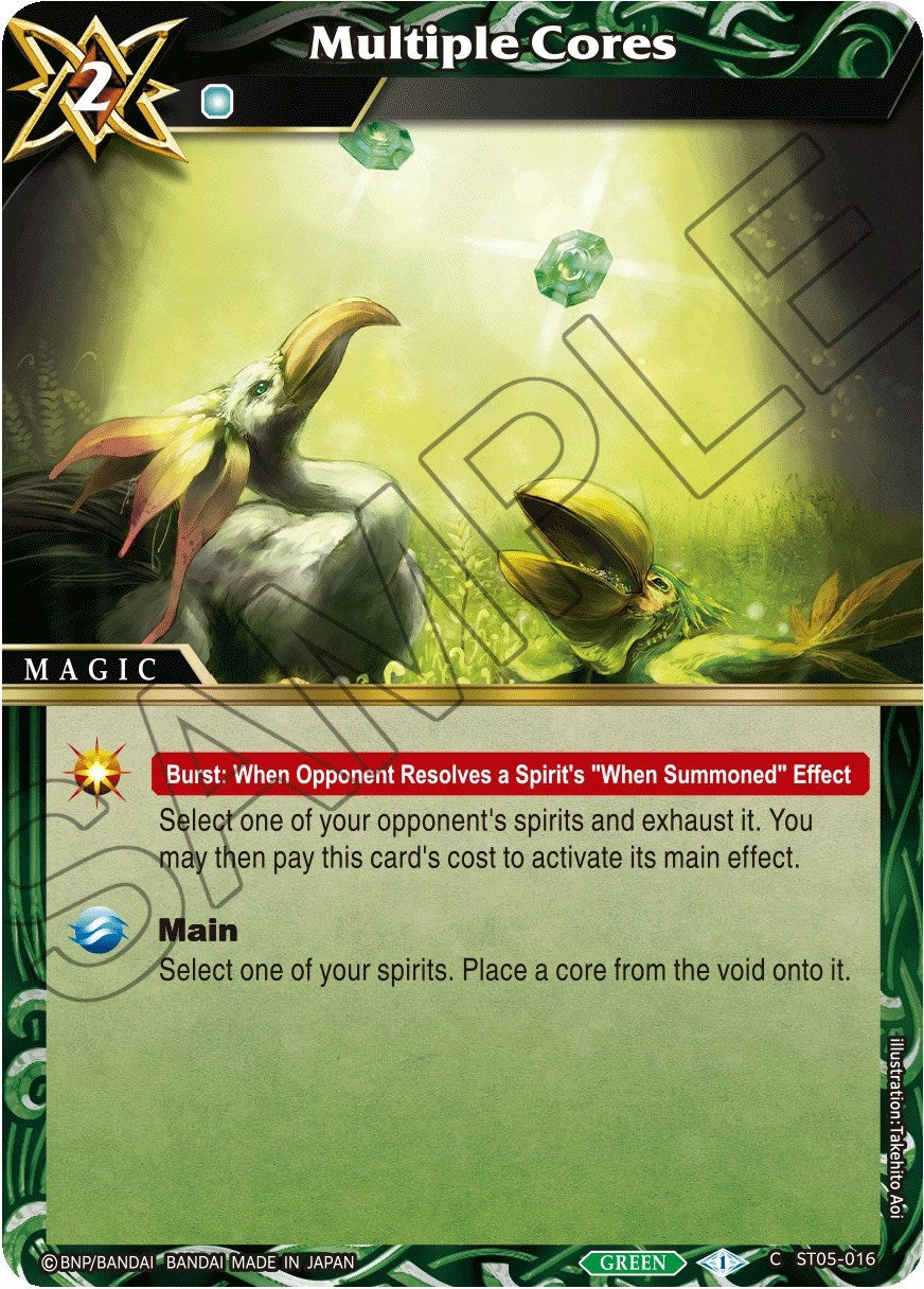 Image for Multiple Cores (ST05-016) (Starter Deck 05: Verdant Wings) - Battle Spirits Saga