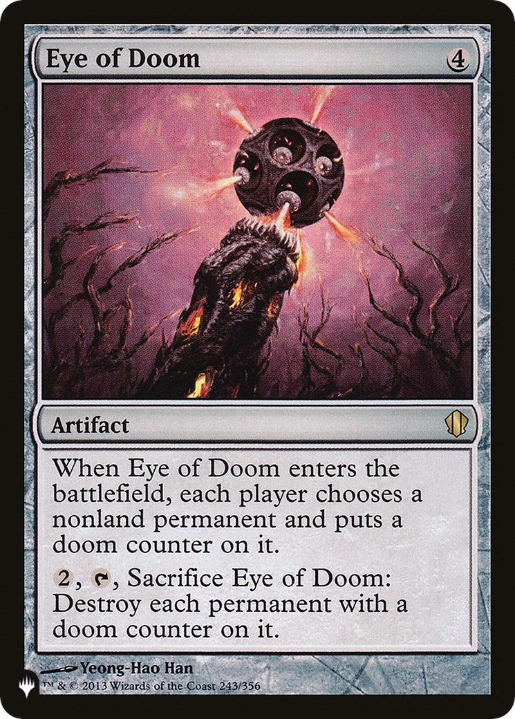 Image for Eye of Doom (243/356) (The List Reprints) - Magic: The Gathering